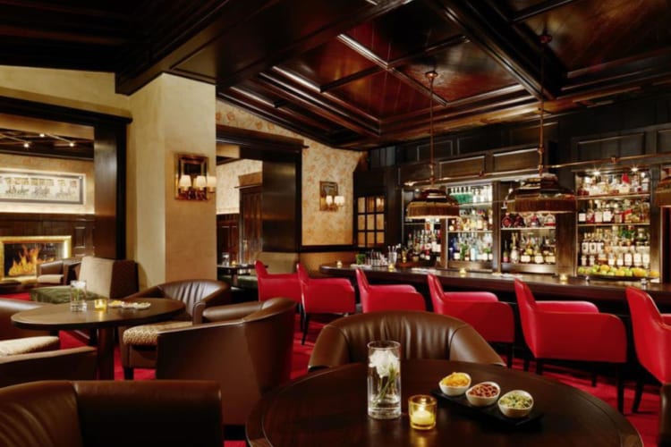 Bar area